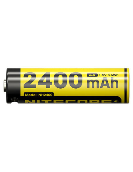 Pile AA Rechargeable NH2400SB Nitecore