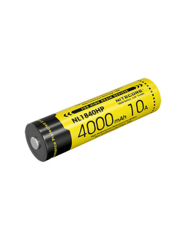 Bater&iacute;a Li-ion 18650 Nitecore: 4000mAh para una Longevidad M&aacute;xima