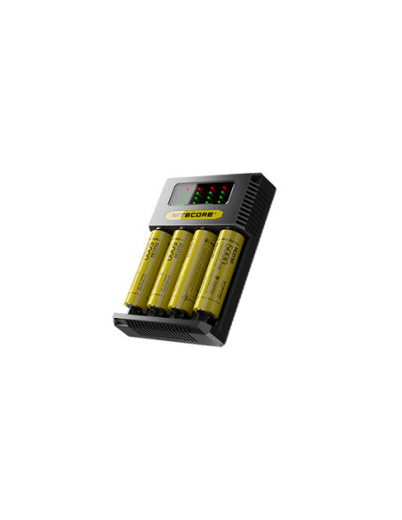 Caricabatterie Ci4 Nitecore : Ricarica Sicura e Ottimizzata per 4 Batterie
