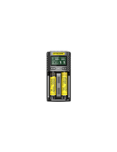 Cargador UMS2 Nitecore: Recarga R&aacute;pida y Vers&aacute;til para Todos