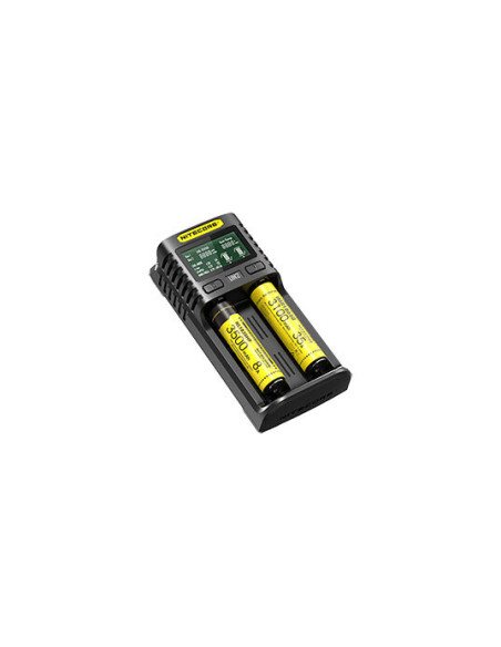 Cargador UM2 Nitecore: Recarga R&aacute;pida y Vers&aacute;til para Sus Bater&iacute;as