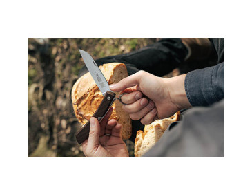 Klappmesser Windm&uuml;hlenmesser IBEX 80 Inox Olive - 14990 - Khurts.com