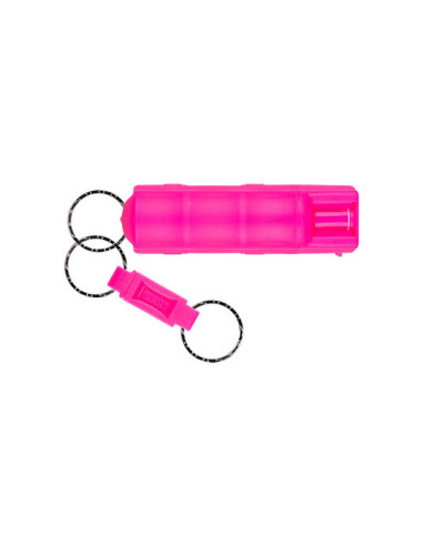 Protezione Discreta: Spray Sabre Red 3in1 Portachiavi Rosa