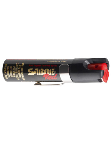 Verteidigungsspray Sabre Red 3in1 Pepper Spray + Clip - 15035 - Khurts.com
