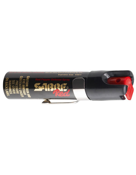 Verteidigungsspray Sabre Red 3in1 Pepper Spray + Clip - 15035 - Khurts.com