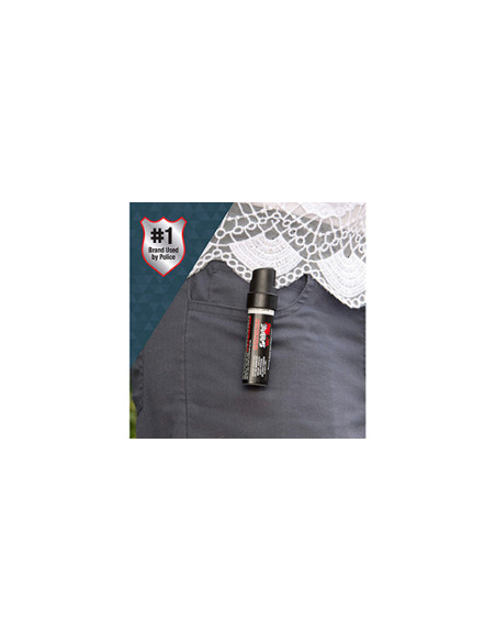 Verteidigungsspray Sabre Red 3in1 Pepper Spray + Clip - 15038 - Khurts.com
