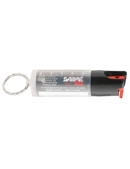Bombe de d&eacute;fense Sabre Red 3en1 Pepper Spray porte-cl&eacute;s - 15049 - Khurts.com
