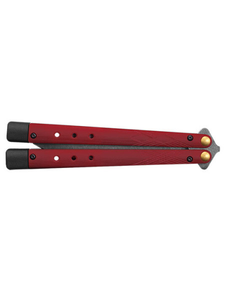 Benchmade Necron Red Butterfly Knife: Precision and Unique Style