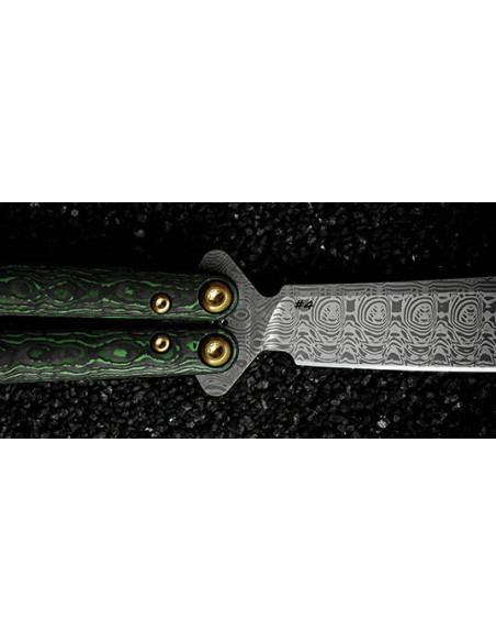 Benchmade Butterfly Knife: Damascus Elegance and Precision
