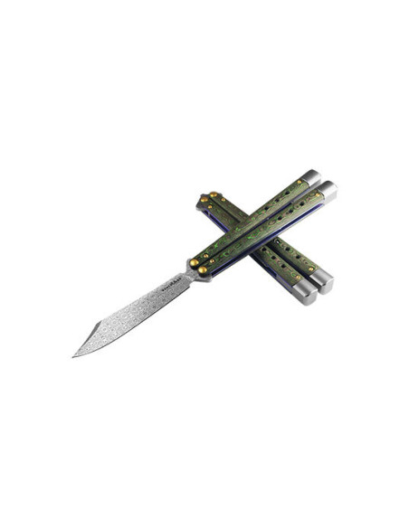 Benchmade Butterfly Knife: Damascus Elegance and Precision
