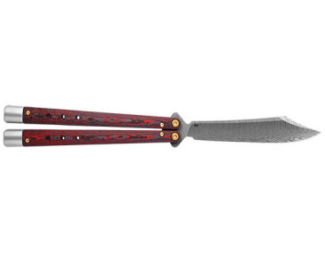 Schmetterlingmesser Benchmade Necron Lava Flow - 15103 - Khurts.com 2