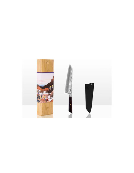 Couteau de Chef Kotai Bunka Damas Kiritsuke - 15175 - Khurts.com