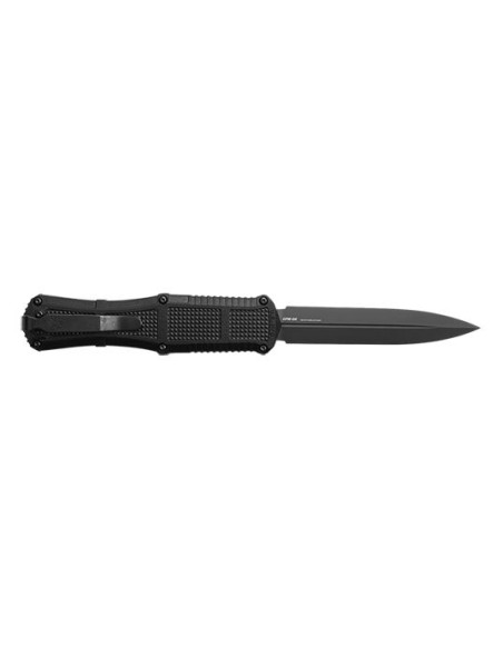 Automatisches Messer Benchmade Claymore Doppelschneide Schwarz - 15238 - Khurts.com