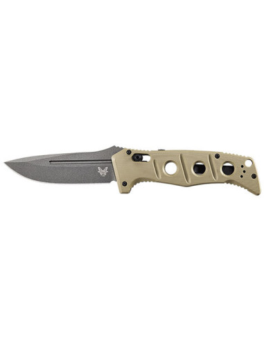Automatisches Messer Benchmade Auto Adamas - Sibert Desert Tan - 15343 - Khurts.com