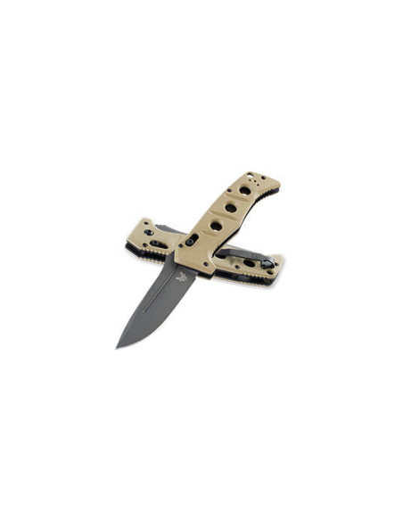 Automatisches Messer Benchmade Auto Adamas - Sibert Desert Tan - 15346 - Khurts.com