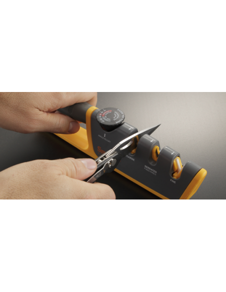 Afilador Manual Smith's: Precisi&oacute;n Ajustable para Todas las Hojas