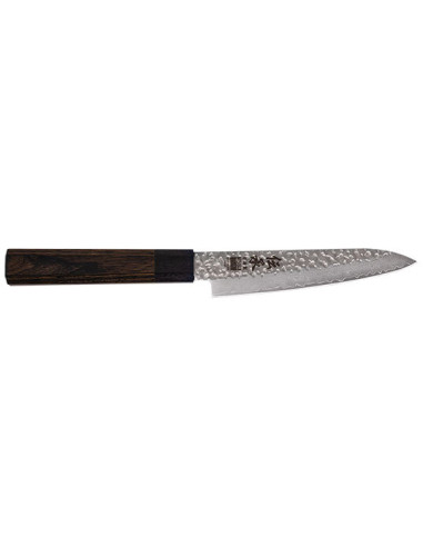 Kotai Densho Petty Knife: Japanese Precision, Damascus Elegance