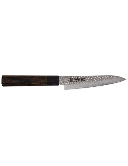 Kotai Densho Petty Knife: Japanese Precision, Damascus Elegance