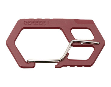 Multifunktionswerkzeug Gerber Carabiner Rot - 15642 - Khurts.com