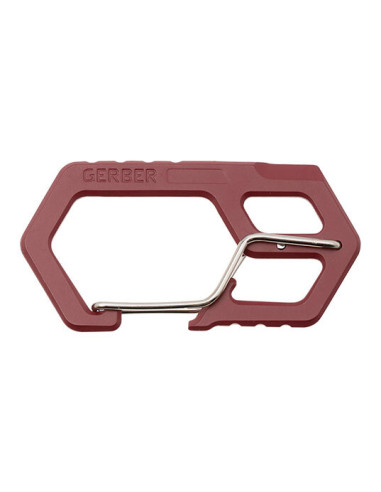 Multifunktionswerkzeug Gerber Carabiner Rot - 15642 - Khurts.com
