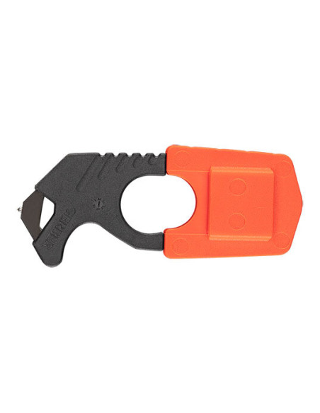 Outil Multifonctions Gerber Strap Cutter 2.0 - Noir/Orange - 15672 - Khurts.com