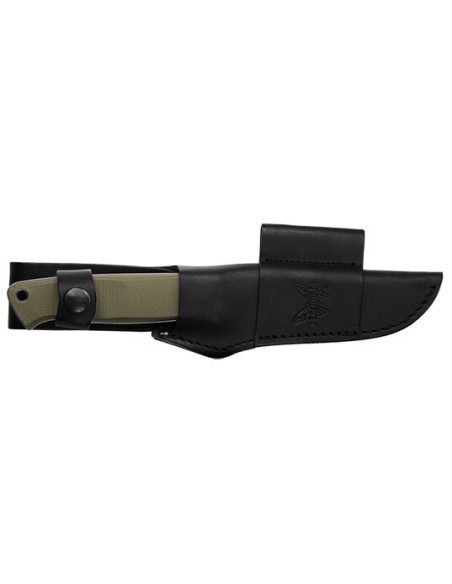 Benchmade Bushcrafter Knife : Outdoor Robustness and Precision