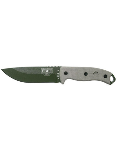 ESEE-5 Green Knife: Precision and Robustness for Outdoor