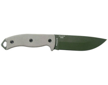 Coltello ESEE-5 Verde: Precisione e Robustezza per l'Outdoor 2