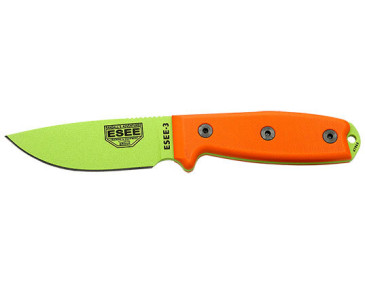 Coltello ESEE-3 Venom Green: Robustezza e Precisione Ineguagliabili