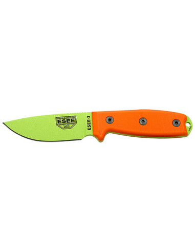 Coltello ESEE-3 Venom Green: Robustezza e Precisione Ineguagliabili