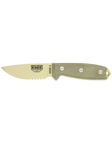 ESEE-3 Desert Knife: Robustness and Precision Outdoors