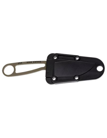 ESEE Izula - Dark Earth Knife: Outdoor Durability and Precision