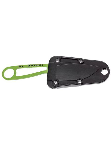 Cuchillo ESEE Izula Venom Green : Robustez y Precisi&oacute;n Exteriores