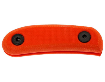 Candiru Orange ESEE Handle: Comfort and Visibility for Your Knife