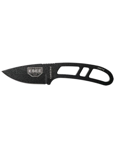 Couteau Fixe ESEE Candiru - Noir - 15849 - Khurts.com