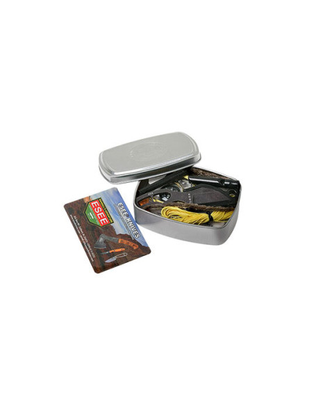 Mini Kit de Supervivencia ESEE : Cuchillo Pinch, Fiabilidad y Seguridad