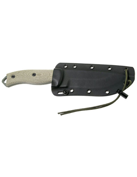 Couteau Fixe ESEE-5 - Lame Verte - Vert clair - 15888 - Khurts.com