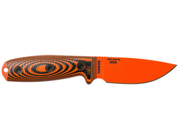 ESEE-3 Orange Knife: Precision and Strength in the Outdoors 2