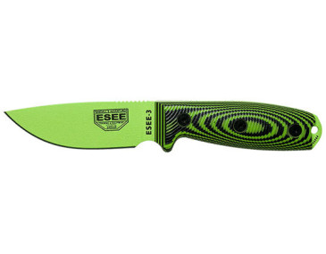 ESEE-3 Venom Green Knife: Unmatched Robustness and Precision
