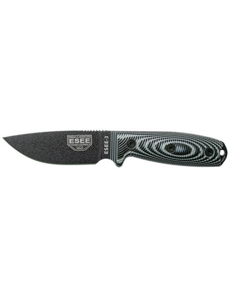 Cuchillo ESEE-3 : Precisi&oacute;n y Robustez para Todas tus Aventuras