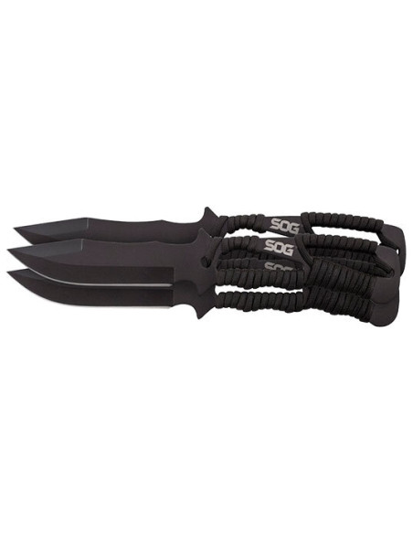 Pack de 3 Cuchillos SOG : Precisi&oacute;n, Robustez y Seguridad