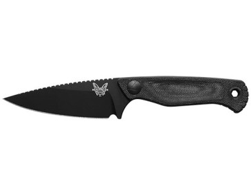 Cuchillo Fijo Benchmade Dacian Black : Precisi&oacute;n y Durabilidad Inigualables
