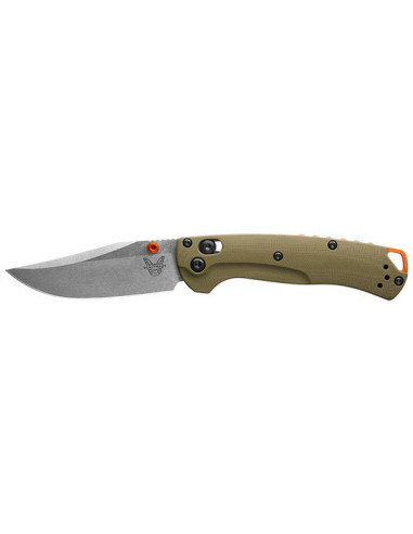 Couteau Pliant Benchmade Mini Taggedout Vert - 16181 - Khurts.com
