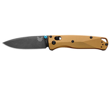 Navaja Benchmade Bugout Amarilla: Filo Duradero y Elegancia