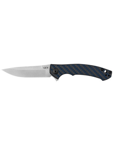 Klappmesser Zero Tolerance Modell 450 Blue Carbon Fiber - 16279 - Khurts.com