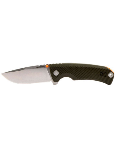 Couteau Pliant SOG TELLUS FLK - Olive/Orange - 16325 - Khurts.com
