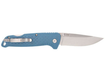 SOG Adventurer LB Blue Folding Knife - Precision and Safety 2
