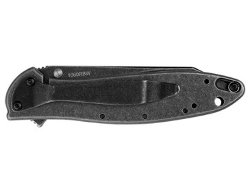 Couteau Pliant Kershaw Random Leek Blackwash - 16385 - Khurts.com 2