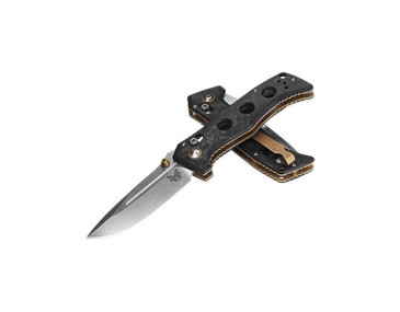 Couteau Pliant Benchmade Mini Adamas Gris Desert - 16418 - Khurts.com 2