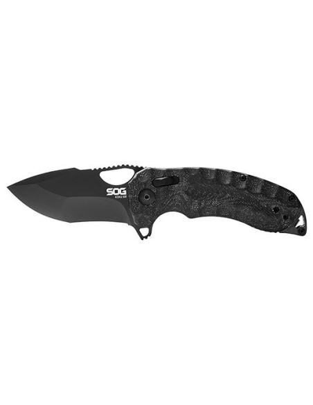 SOG Kiku XR Black Folding Knife: Elegance and Reliable Precision